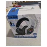 Ozeino 2.4GHz Wireless Gaming Headset for PC, Ps5, Ps4 - Lossless Audio USB & Type-C Ultra Stable Gaming Headphones with Flip Microphone, 40-Hr Battery Gamer Headset for Switch, Laptop, Mobile, Mac