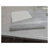 Bead Organizer Box - 21 Pcs Mini Clear Plastic Cases with Hinged Lid for Bracelet Making DIY Jewelry Craft Nail