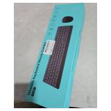 Wireless Keyboard and Mouse Combo for Windows, 2.4G Full-Sized External Cordless Computer Keyboard Mouse Combo for Laptop PC Desktop Chrome Mac, Number Pad 1600 DPI Silent Mouse USB Receiver (Black)