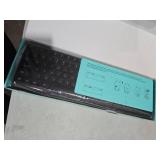 Wireless Keyboard and Mouse Combo for Windows, 2.4G Full-Sized External Cordless Computer Keyboard Mouse Combo for Laptop PC Desktop Chrome Mac, Number Pad 1600 DPI Silent Mouse USB Receiver (Black)