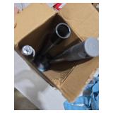 KeFanta Mops for Floor Cleaning,One Mop Handle with 2 Blue Microfiber Cloth Mops Head Replacement,String Wet Mop Refills Compatible with 0.8\" Diameter Stick(1 Pole & 2 Heads)