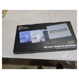 Wireless Keyboard and Mouse Backlit - Typewriter Keyboard with Magnetic Wrist Rest, Retro Round Keycaps, Light Up Letters, 2.4GHz Cordless Combo for Mac, Windows, PC, Laptop, Trueque [Upgraded]