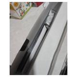 Wireless Keyboard and Mouse Backlit - Typewriter Keyboard with Magnetic Wrist Rest, Retro Round Keycaps, Light Up Letters, 2.4GHz Cordless Combo for Mac, Windows, PC, Laptop, Trueque [Upgraded]