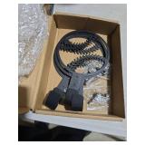 Otoolling 4 Pcs Baseball Metal Key Hooks for Wall Decorative Key Holder 4.7 x 7.1 Inches Coat Rack Wall Mounted Black Art Decor for Gift Coats Hats Towels Bags Hanging