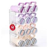 Gracenal Large Tumbler Organizer for Stanley Cup 40 oz, Patented Kitchen Pantry Organizers and Storage for Stanley Cup Accessories, Stackable Water Bottle Organizer Holder Gifts 4Pack Large-12-bottle