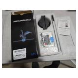 Missyou 3DHologramFan MS50D2 19.7 Inch, LED Holographic Projector with WiFi Bluetooth Remote, 528 Highlight LEDs, 1500+ Videos, for Store Display Events Exhibition Wall Mount