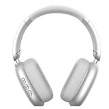 Wentronic Y01 Wireless Noise Canceling Headphones Bluetooth 5.3 Over Ear Headphones with Microphone, Hi-Res Audio, 48H Playtime, Foldable Comfortable Earpads,Compatible with iOS,Android,PC, Silver
