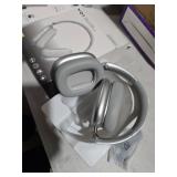 Wentronic Y01 Wireless Noise Canceling Headphones Bluetooth 5.3 Over Ear Headphones with Microphone, Hi-Res Audio, 48H Playtime, Foldable Comfortable Earpads,Compatible with iOS,Android,PC, Silver