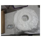 EIFHYT 2 Pack White Home Lighting Ceiling Medallions Molded Plastic, 13\" OD x 3-1/2\"ID x 3/4\" P