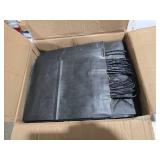 MESHA 100 Pack Black Gift Bags 8x4.25x10.5 Inch Kraft Paper Bags with Handles Bulk Craft Bag Medium Size for Wending Birthday Party Favor Retail Merchandise Bag