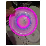 HYES 2 Pack Light up Flying Discs for Kids, Rechargeable Disc with 45 LEDs, 14 Lighting Modes(10\")&Built-in Battery Disc(7.8\"), Glow in The Dark Ring for Beach/Camping/Outdoor Sport