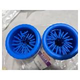 CAREFUNY 2 Pack Portable Dog Paw Cleaner, Washer, Buddy Muddy Pet Foot Cleaner for Medium Breed Dogs and Cats, Blue