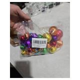 YSPPF Mardi Gras Beads Necklaces Mardi Gras Multi Color Jumbo Ball Bead Necklaces Mardi Gras Parade Party Gift (13pcs)