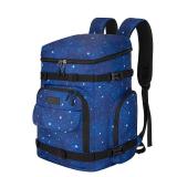 TENFLY Ski Boot Bag,65L Snowboard Boot Bag for Air Travel,Padded Ski Bakcpack for Helmet, Goggles, Gloves, Skis, Snowboard & Accessories,Waterproof Equipment Gear Backpck