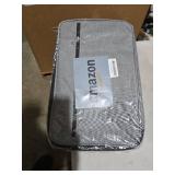 esouler Insulated Casserole Carrier Bag Hot & Cold Food Carrier Bag Lasagna Holder Lunch Bag for Picnics, Parties, Travel, Fits 9 x 13 Inches Casserole Dish-Grey