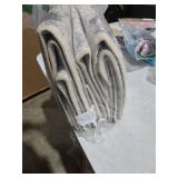 GRANNY SAYS Boho Kitchen Rug Sets of 3, Non Slip Washable Faux Wool Kitchen Mats for Floor, Thick Soft Anti-Fatigue Comfort Standing Mat Runner Rugs for Hallway Laundry Room, Beige