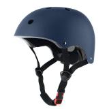 Kids Bike Helmet, Adjustable and Multi-Sport, from Toddler to Youth, 3 Sizes (Navy)