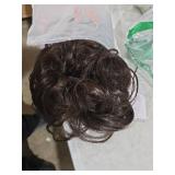 karlery Adult Men Brown Short Fluffy Curly Wig Halloween Cosplay Wig Anime Costume Party Wig