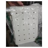 Zhiquanqihan Letter Size Clipboard with Storage, Plastic Clipboard with Side Opening, A4 Waterproof Foldable Nursing Clip Board for School & Office with Christmas Stickers (Khaki)