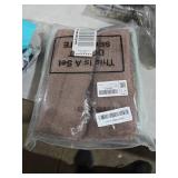 FuWeave 3 Pcs Boho Botanical Hand Towels Bathroom Decor Retro Embroidered Minimalist Nature Floral Boho Decorative Towels for Bathroom Kitchen Decor, 100% Cotton, 13.3 x 29.5