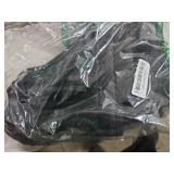 LLSCL Fabric Shower Curtain Liner, Waterproof Hotel Quality, Bathroom Curtains Rust Resistant Grommets, 72 x 72 Machine Washable (Black)