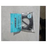 Vabogu Cat 8 Ethernet Cable 10FT, Heavy Duty 26AWG High Speed 40Gbps 2000MHz, Gold Plated RJ45 Shielded, Weatherproof Indoor & Outdoor LAN Cable for Gaming PC PS5 Xbox Modem Router