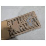 Putuo Decor Boho Abstract Wall Art, Set of 3, Modern Botanical Wooden Wall Decor, Blue Mid-Century Minimalist Framed Artwork for Living Room Bedroom, Office