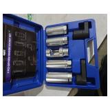 Orion Motor Tech 7pc Oxygen Sensor Socket Set, 1/2 & 3/8 in. Drive O2 Sensor Removal Set with 22 mm 27 mm 29 mm Sockets, Oxygen Thermal Oil Pressure Sensor Removers for Oil Vacuum Fuel Injector Switch