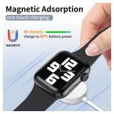 EGK Magnetic Fast Charger for Apple Watch, Wireless Charging Cable for All iWatch Series (1 m)