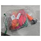 Dilabnba 6 INCH Rubber Basketball, Colorful Kids Mini Toy Ball, Children