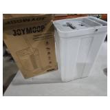 JOYMOOP Mop and Bucket Set with Wringer, Flat Mops for Floor Cleaning, Wall Mop Cleaner with Long Handle, Hardwood Floor Mop with 4 Microfiber Pads