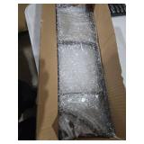 Mkono Floating Wall Shelves 3 Tier 17 Inch Rustic Hanging Shelf with Metal Bracket Wall Mount Wood Storage Display Shelves for Living Room Bathroom Bedroom Kitchen Office,Medium