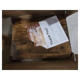 FORAOFUR End Table Set of 2, Modern Wooden Side Table for Living Room, Bedroom, Boho for Small Spaces, Easy Assembly