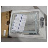 FENNIO Vanity Mirror with Lights - 15\"x12.6\" LED Lighted Makeup Mirror, Large Makeup Mirror with Lights, Touch Screen with 3-Color Lighting, Dimmable, for Vanity Desk Tabletop, Bedroom