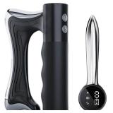 CXGTCI Electric Muscle Scraper Tool with Vibration,Massage& Heat, Portable Gua Sha Massager for Full Body Muscle Recovery, Relaxation, and Pain Relief (Black)