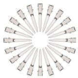 Hicarer 1.75 Inches Single Prong Hair Clips, 50 Pack - Durable Metal Alligator Clips for Dreads Lock Clips, Hair Extensions, Pin Curls, Hair Pins