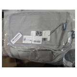 Taygeer Carry On Backpack for Men Women, Travel Backpack with USB Charging Port & Shoe Pouch, Laptop Mochila 17.3inch Flight Approved, College Teacher Tote Bag for Business Travel, Grey