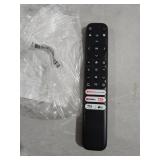 Voice Remote Replacement for TCL Android Smart TVs,RC813 with Google Voice Function
