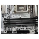 ASUS Z890 AYW Gaming WiFi W ATX Z890 Motherboard, Intel Core Ultra Series 2 Ready, Advanced AI PC-Ready, 16+1+2+1 Levels, DDR5, PCIe 5.0, Thunderbolt 4, USB Type-C, 4x M.2, Wi-Fi 7, 2.5GB LAN