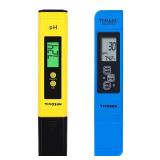 VIVOSUN Digital pH and TDS Meter Kits, 0.01pH High Accuracy Pen Type pH Meter ± 2% Readout Accuracy 3-in-1 TDS EC Temperature Meter for Hydroponics, Pool and Aquarium, Yellow Blue, UL Certified