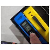 VIVOSUN Digital pH and TDS Meter Kits, 0.01pH High Accuracy Pen Type pH Meter ± 2% Readout Accuracy 3-in-1 TDS EC Temperature Meter for Hydroponics, Pool and Aquarium, Yellow Blue, UL Certified
