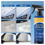 2pcs Car Coating Spray, Quick Effect Coating Agent, 2025 New Quickly Coat Car Wax, Car Scratch Wax Polish Spray Waterless Wash, Easy to Use
