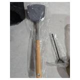 Teewe Carbon Steel Wok -13 Inch Woks & Stir-fry Pans Nonstick, Wok Pan with Lid Spatula and Dish Brush: Pre-Seasoned Flat Bottom Chinese Woks for Induction, Electric, Gas, All Stoves