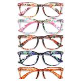 CCVOO Reading Glasses for Women/Men, Eyeglasses, Blue Light Readers for Women/Men, Computer Eye Glasses, Cheaters