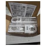 4 Packs Sliding Cabinet Locks, Baby Proofing U-shaped Child Safety Latches Adjustable White Locks For Handles Knobs Drawers - White