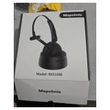 Mopchnic Bluetooth Headset, Wireless Headphone with AI Noise-Canceling Microphone On Ear Wireless Headset with USB Dongle for Computer Office