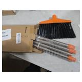 Handy Broom, Indoor/Outdoor Brooms, Duty Kitchen Broom, for Home Garage Kitchen Office Courtyard Lobby Patio Lawn Concrete (1, Orange)