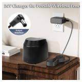 24V Power Cord for PetSafe Wireless Fence Charger Compatible with PetSafe PIF00-12917 300-1070 PIF00-13210 12917 RFA-464 59. 00811 Radio System NF24V-1.5C-DC 650-627 Wireless Fence System AC Adapter