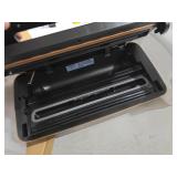 Vacuum Sealer Machine, Updated Powerful 95KPa Commercial Food Saver with Double Seal for 2X Strength, Built-in Cutter, Bags Storage & Easy-Lock Handle Black