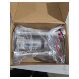 FILTERUP 12V 600DB Upgraded Air Horn Dual Trumpets, Super Loud Train Electric Horn Kit with Air Compressor Compatible with 12V vehicles Trucks Trains Boats Pickup SUVs Cars Speaker